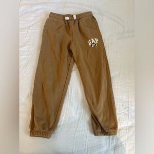 GAP Kids Tan Disney Mickey Sweatpants Boys Size 8